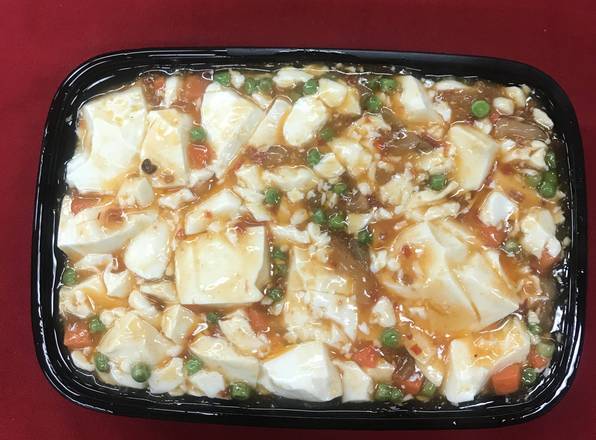 224- Ma Po Tofu with Spicy Sauce (No Meat) （斋）麻婆豆腐